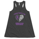 Fibromyalgia Awareness I Wear Purple Women's Flowy Tank Top