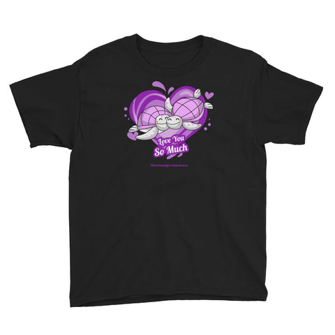 Fibromyalgia Awareness I Love You so Much Kids T-Shirt - The Awareness Store