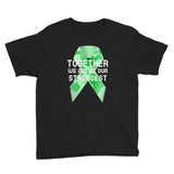 Mental Health Awareness Together We Are at Our Strongest Kids T-Shirt - The Awareness Store