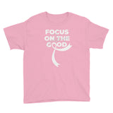 Lung Cancer Awareness Always Focus on the Good Kids T-Shirt