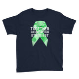 Mental Health Awareness Together We Are at Our Strongest Kids T-Shirt - The Awareness Store